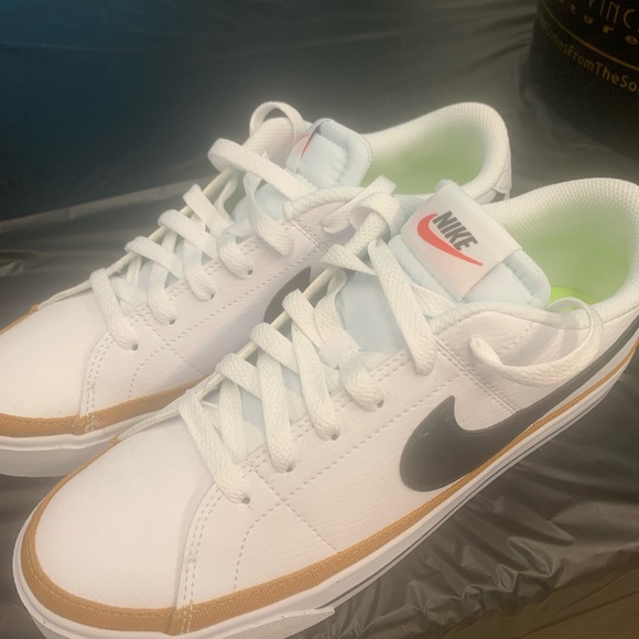 Nike Shoes - Nike Court Legacy White Desert Ochre